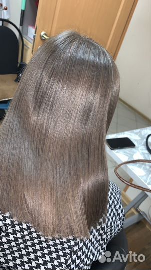 Кератин ботокс выпрямление волос маникюр