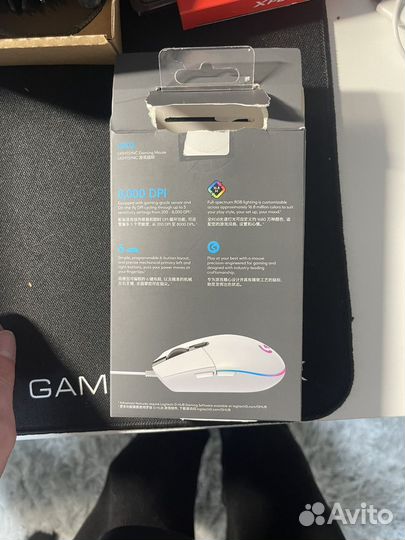 Мышь проводная Logitech G102