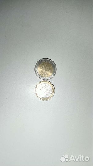 Монеты евро