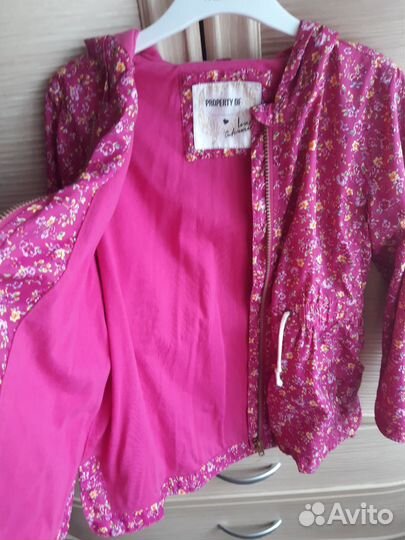 Ветровка для девочки