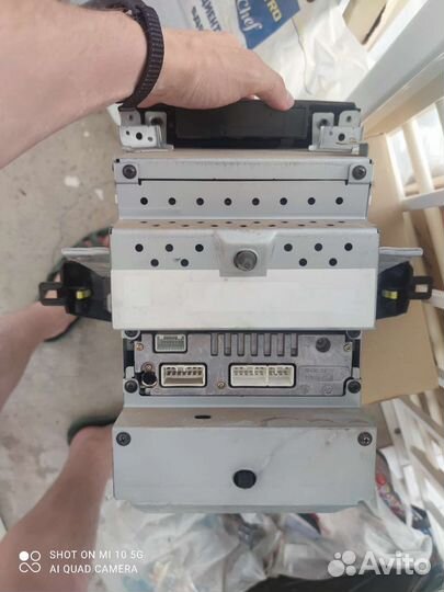 Штатный магнитофон с климатом toyota premio 240