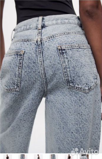 Джинсы zara 34 38 40