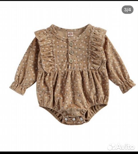 Детская одежда для девочек 6-9 месяцев
