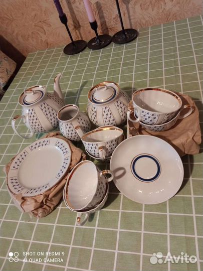 Чайный сервиз СССР дулево