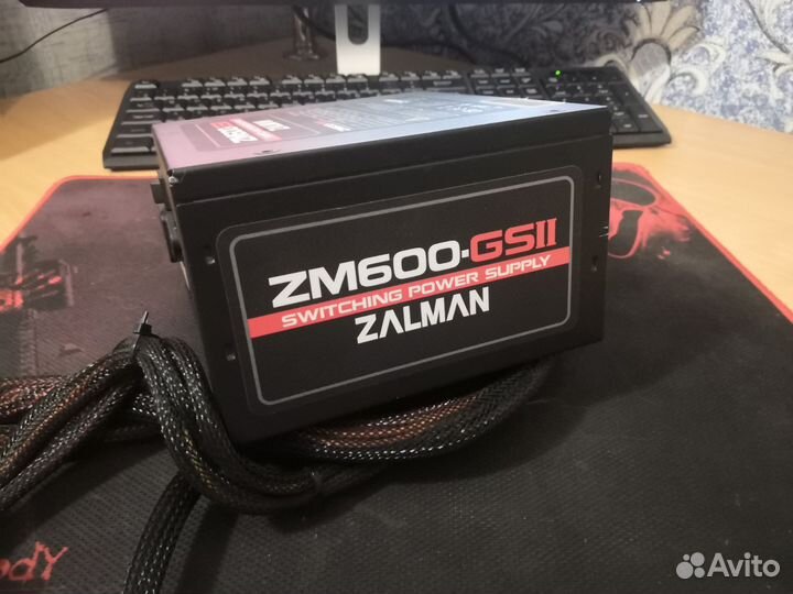 Блок питания Zalman ZM600-gsii, пломба,коробка