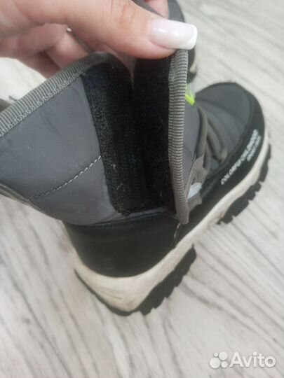 Зимние дутики детские