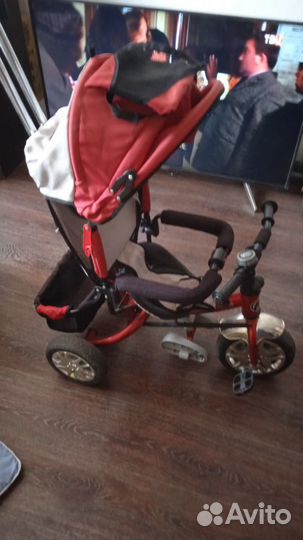 Прогулочная коляска трость бу