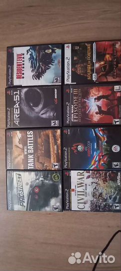 Диски для ps2