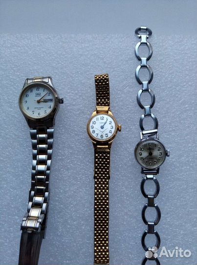 Часы женские Чайка ссср,Q Q