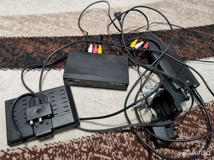 Тв приставка с антенной и монитором