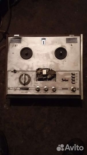 Катушечный магнитофон астра 206