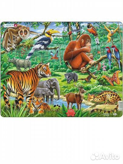 Пазлы larsen новые