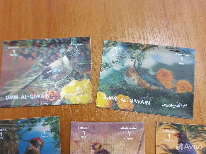 3D марки Птицы