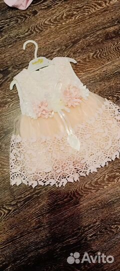 Платье на девочку 68