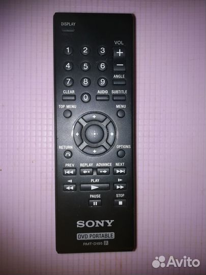 Пульт для DVD sony оригинал