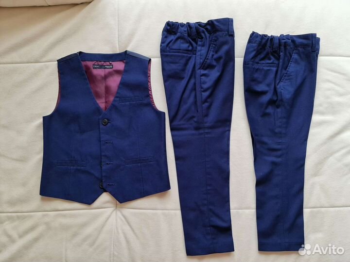 Комплект брюки/жилет Next (110) + брюки (104)