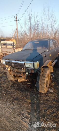 Toyota Hilux Surf 2.5 МТ, 1986, битый, 100 000 км