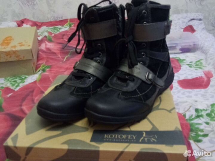 Ботинки Котофей 35 для девочки