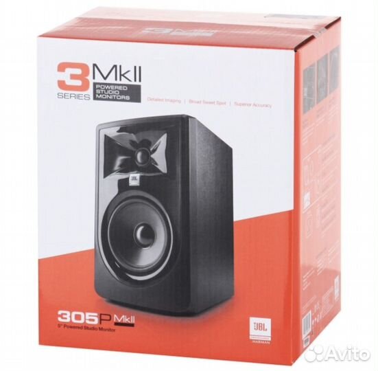 Активная колонка JBL 305P mkii Black (305pmkii-EU)