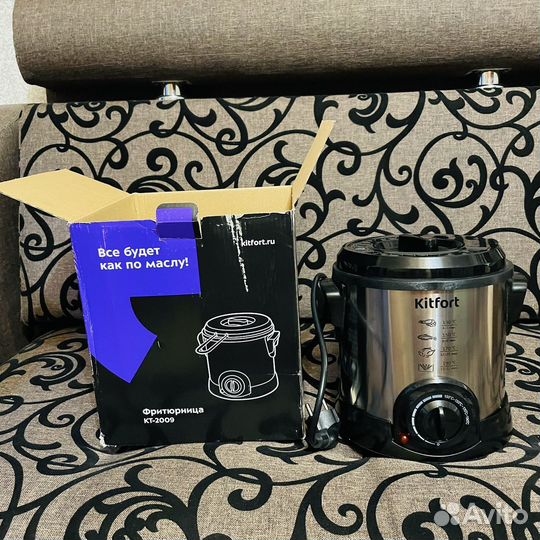 Фритюрница kitfort kt-2009 новая