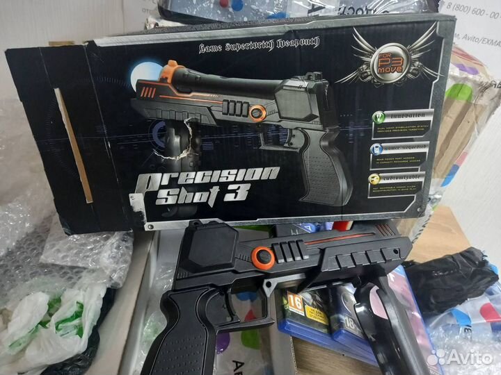 Игровой комплект move для ps3 с ориг зарядкой