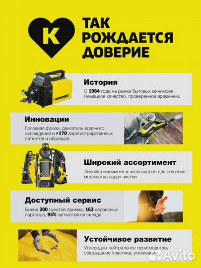 Новая+гарантия мойка Karcher k4 Power Control