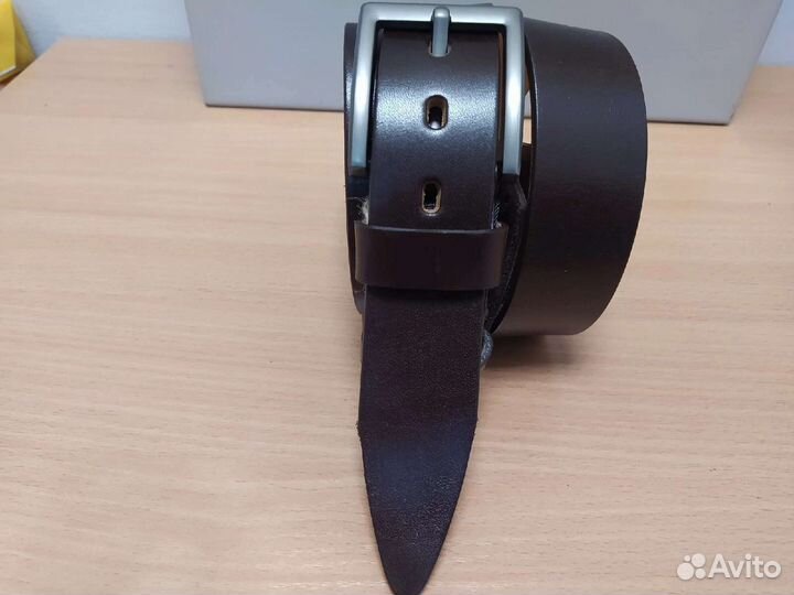 Мужской ремень из натуральной кожи. Новый