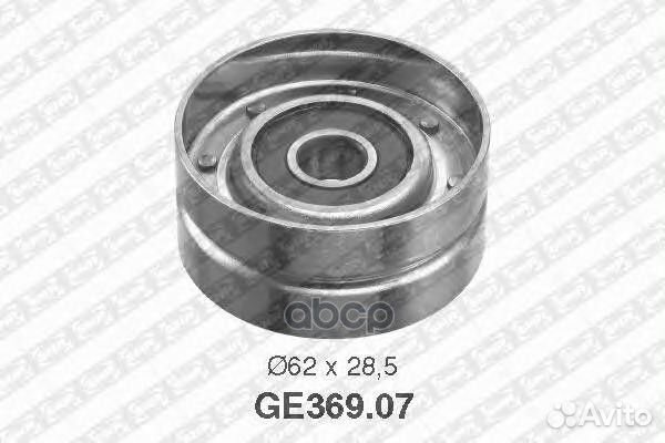 GE369.07 ролик обводной ремня грм Toyota Carin