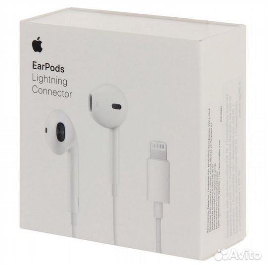 Наушники Apple EarPods with Lightning Connector (M