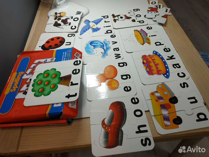 Английский пазл собираем слова