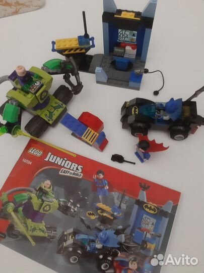 Lego 10724 juniors Бэтмен и Супермен