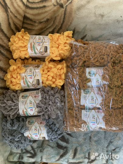 Пряжа alize puffy