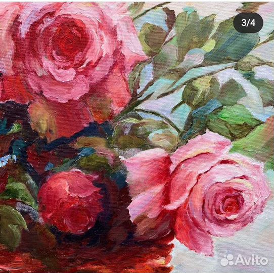 Картина маслом на холсте