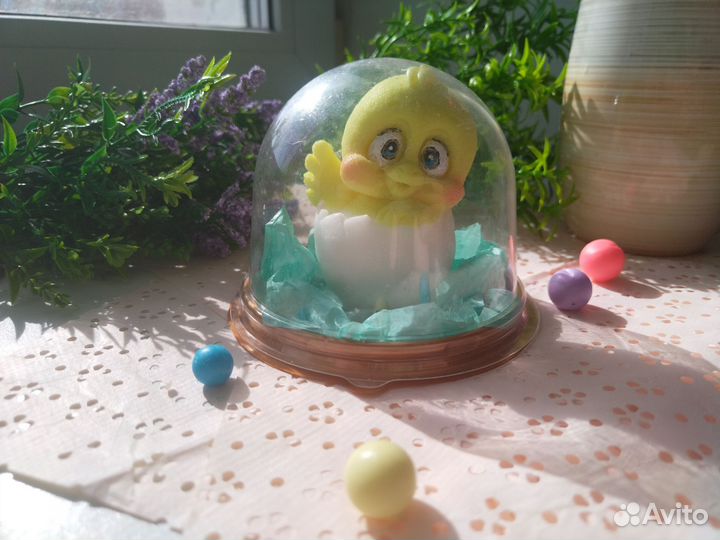 Мыло ручной работы.Пасхальный цыплёнок