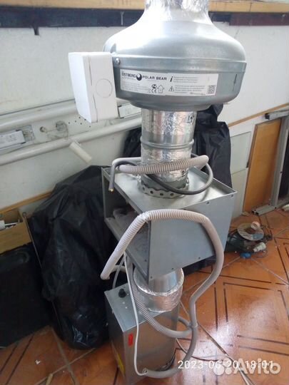 Канальный вентилятор polar bear в сборе