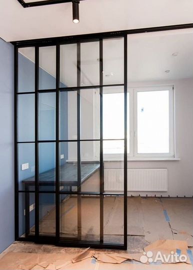 Каскадные межкомнатные раздвижные перегородки