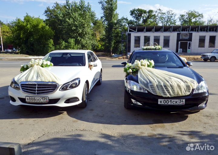 Свадебное украшение авто