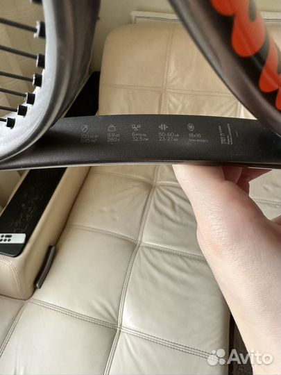 Ракетка wilson burn ls100