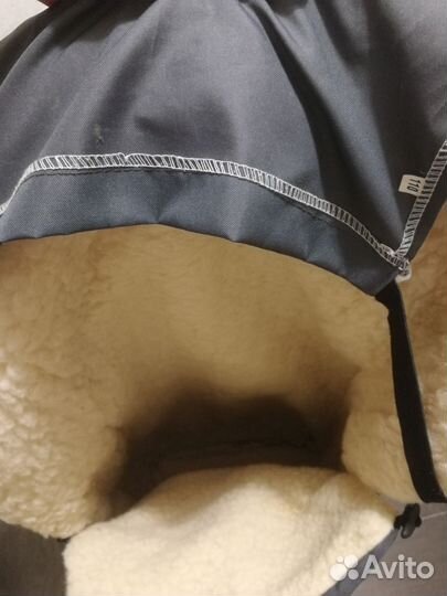 Меховой конверт в коляску из овчины