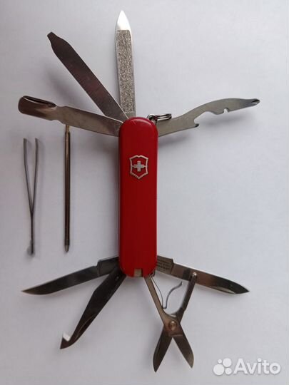 Нож-брелок victorinox mini champ