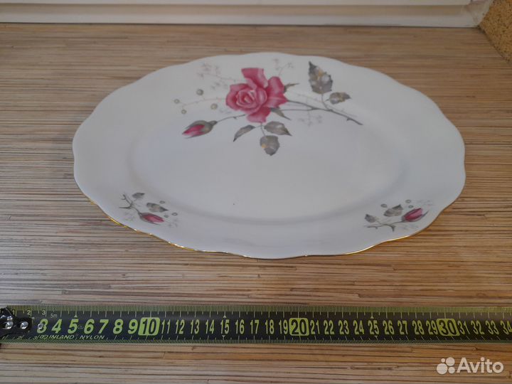 Блюдо овальное Carolina Польша винтаж 70-ые гг
