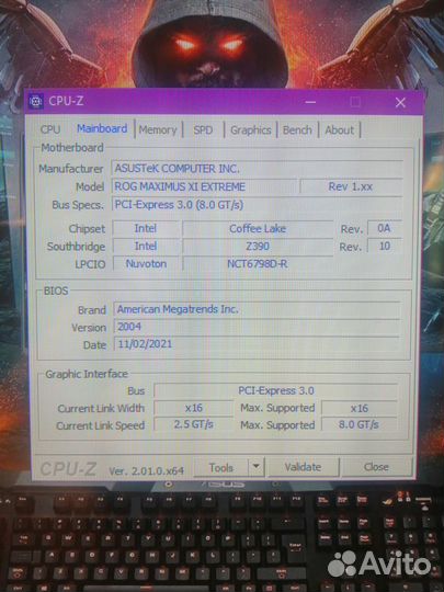Комплектующие для пк 7700к 8700к 9900к