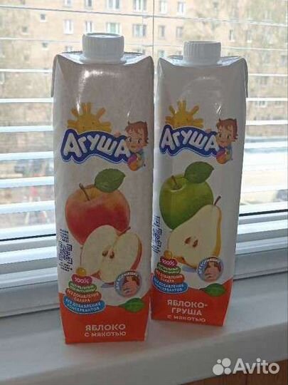 Фруктовый сок Агуша