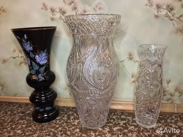 Хрустальная ваза СССР