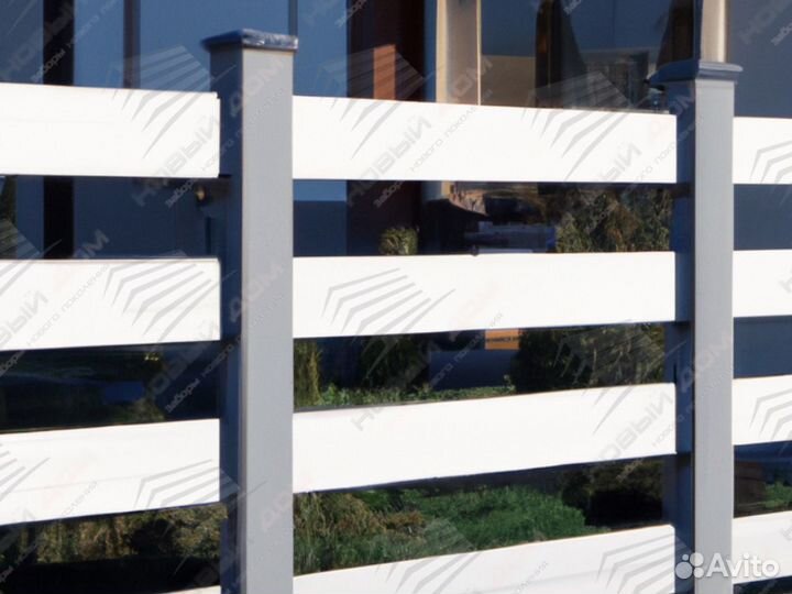 Забор Ранчо металлический