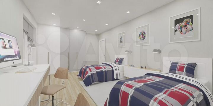 2-к. квартира, 85,6 м², 5/10 эт.