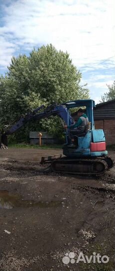 Услуги Мини-экскаватора, экскаватора