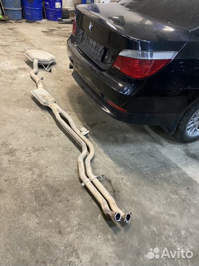 Выхлоп BMW 525i E60 2002-2007