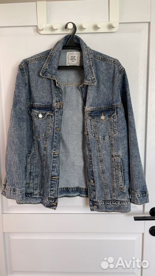 Джинсовая куртка pull&bear женская