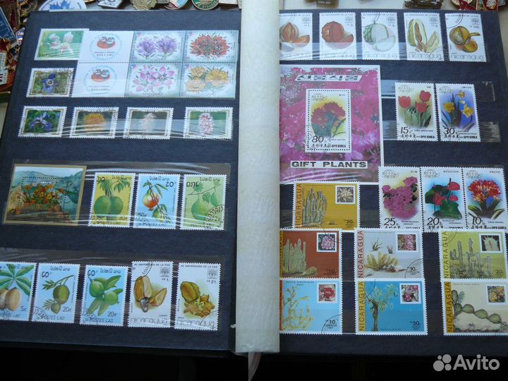 Коллекция марок по разным темам